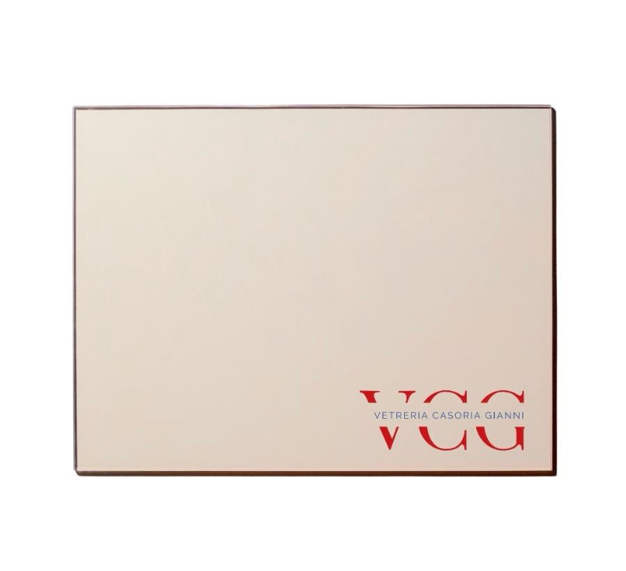 vetro ceramico (LA NORDICA, CUCINA ROSA) 31,3 cm x 22 cm, spessore 4mm