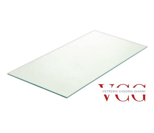 VETRO Ripiano Frigorifero Universale (47,5 cm X 25,5 cm) spessore 4mm trasparente