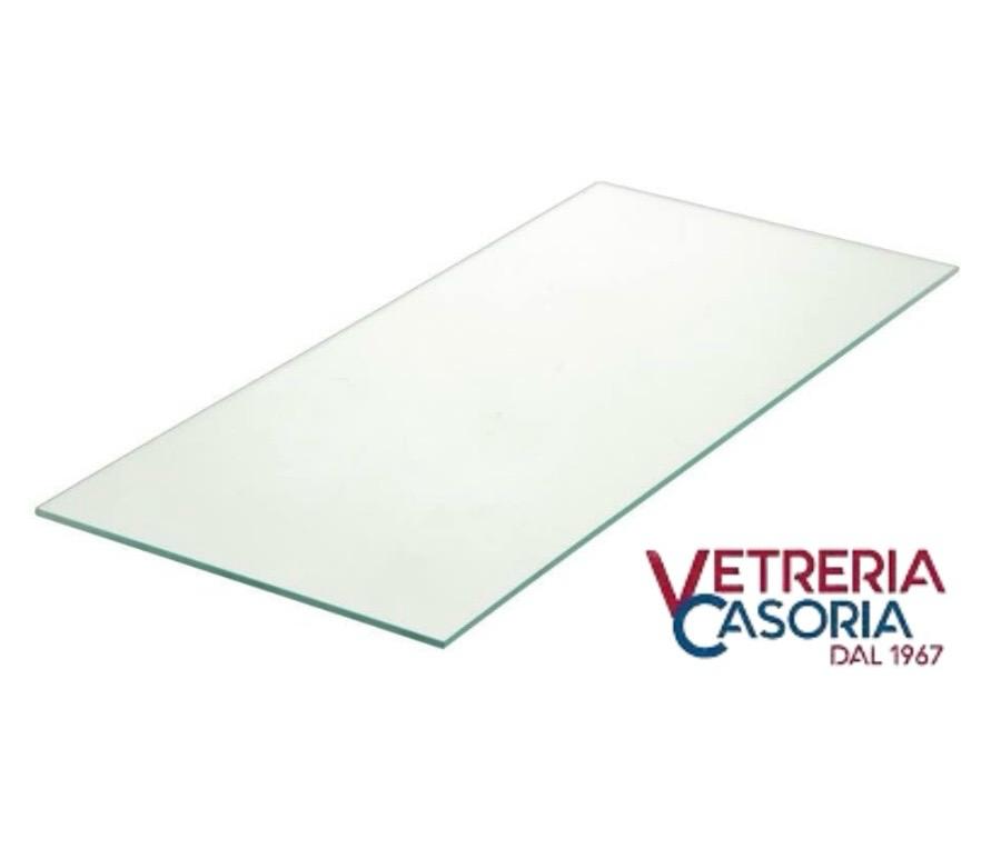Ripiano in vetro frigorifero 60 cm x 32 cm spessore 4mm