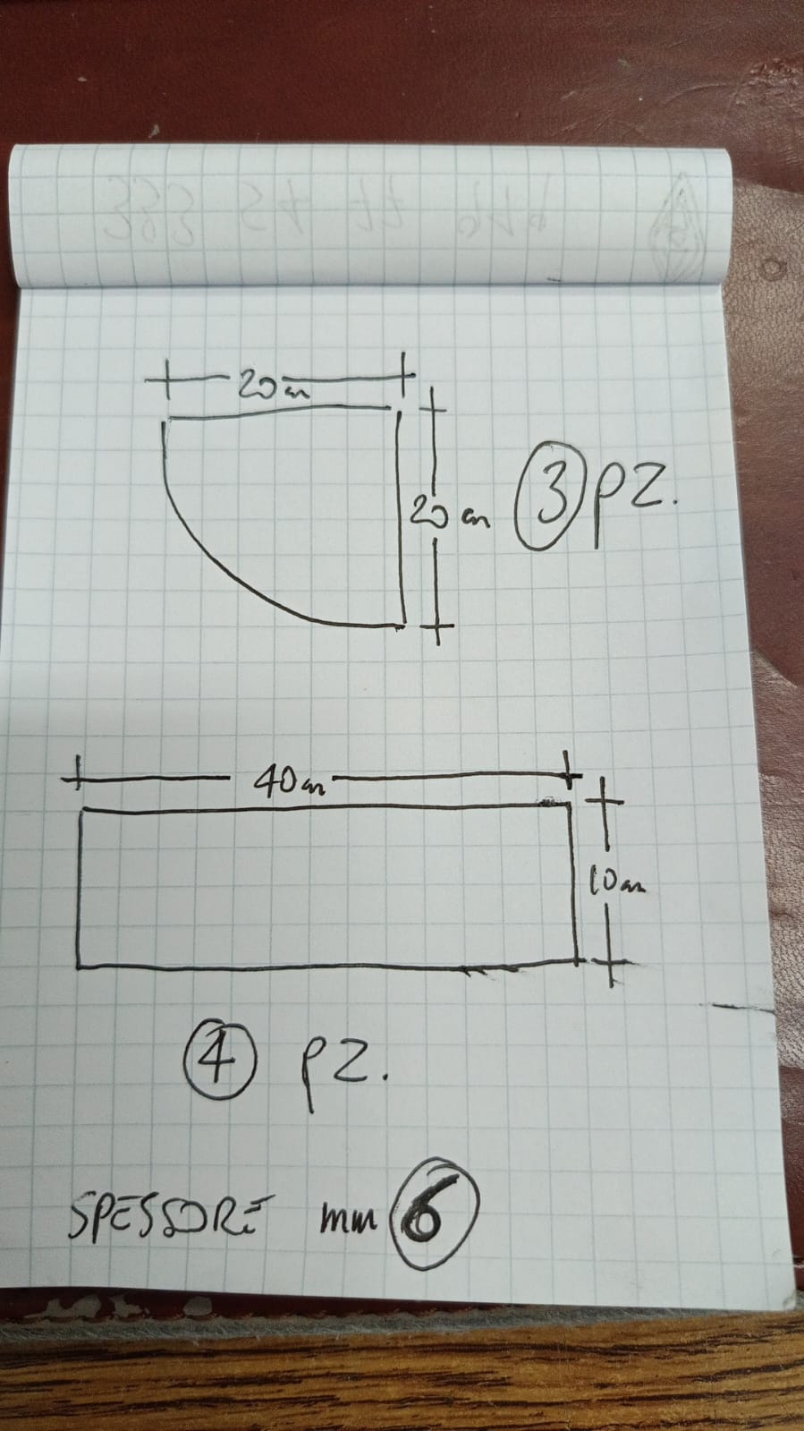 Mensole 7pz come da foto, spessore 6mm filo lucido spedizione gratuita.